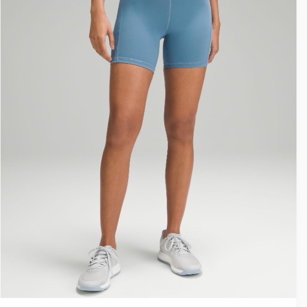 lululemon athletica Blue Bike Shorts